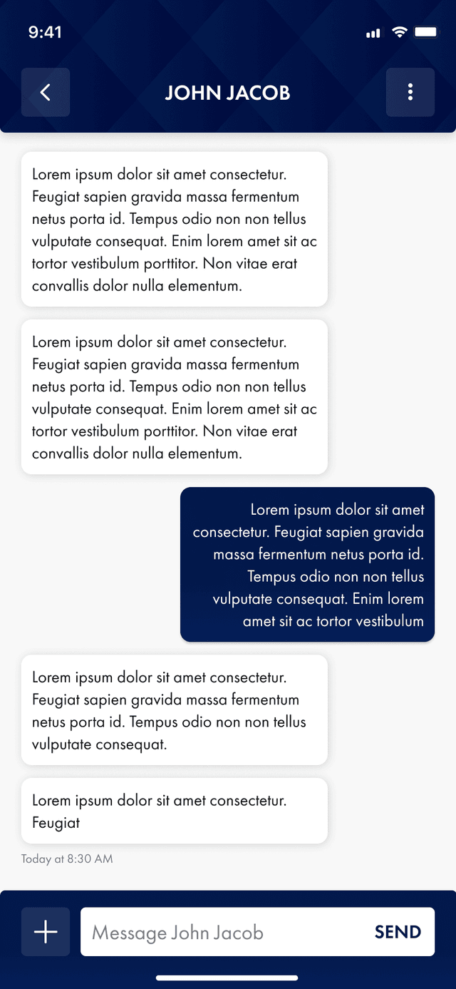 Messaging Feature