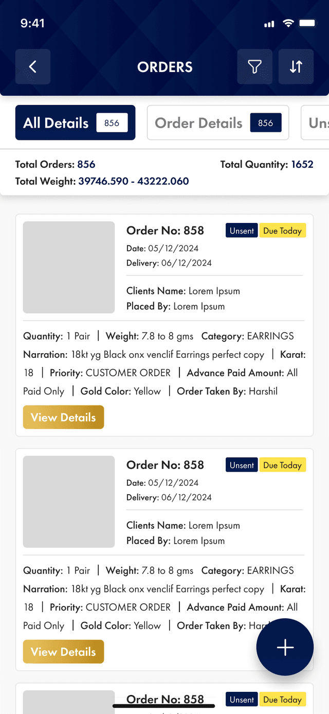 Order Management